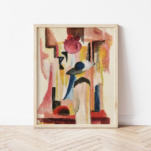 Studie für das Fenster "Bright Shop" | August Mack Poster