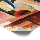 Studie für das Fenster "Bright Shop" | August Mack Poster (Ecke)