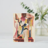 Studie für das Fenster "Bright Shop" | August Mack Postkarte (Stehend Vorderseite)