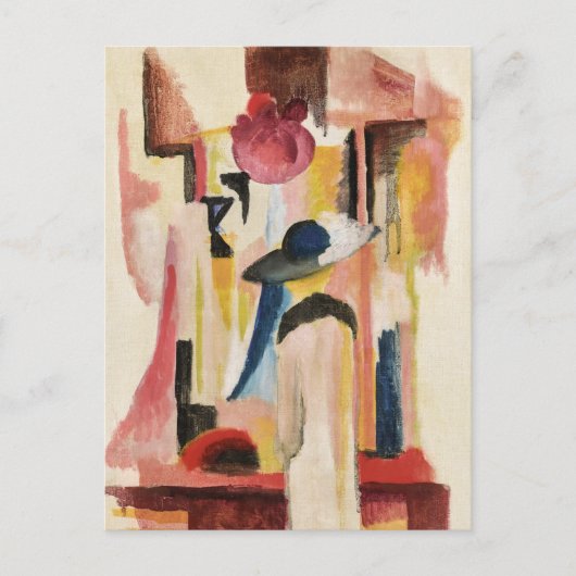 Studie für das Fenster "Bright Shop" | August Mack Postkarte (Vorderseite)