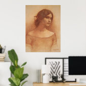 Studie für das Lady Clare Poster (Heimbüro)