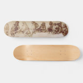 Studie für das letzte Abendessen Skateboard (Horizontal)