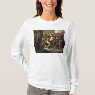 Studie für das Rennen der barbarischen Pferde, T-Shirt