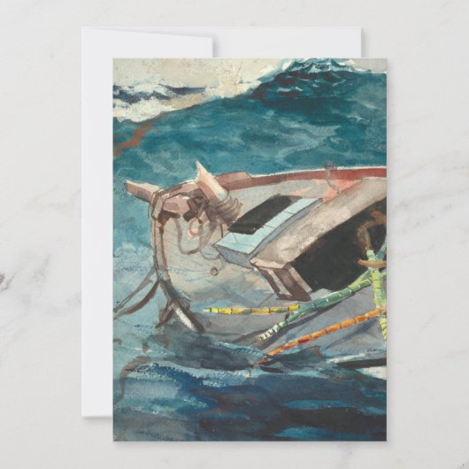 Studie für den Golfstrom | Winslow Homer (Vorderseite)