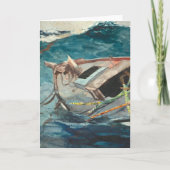 Studie für den Golfstrom | Winslow Homer Karte (Vorderseite)