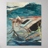 Studie für den Golfstrom | Winslow Homer Poster (Vorne)