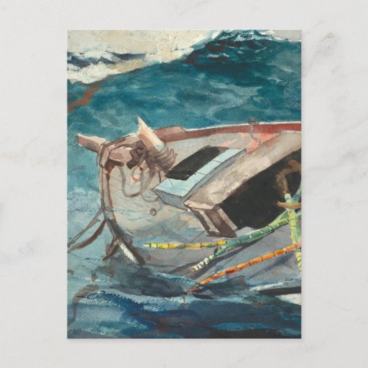 Studie für den Golfstrom | Winslow Homer Postkarte (Vorderseite)