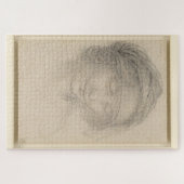 Studie für den Leiter der Heiligen Anne: Leonardo Puzzle (Horizontal)