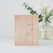 Studie für den Leiter des libyschen Sibyl Postkarte (Stehend Vorderseite)