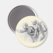 Studie für die 3 Graces - Raphael Magnet (Vorderseite/Rückseite)