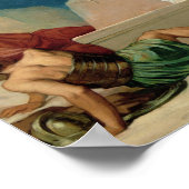 Studie für die Auferstehung Christi, 1860 Poster (Ecke)