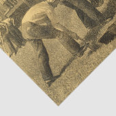 Studie für die Baumpflanzergruppe, 1937 von Grant  Seidenpapier (Ausschnitt)