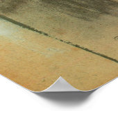 Studie für die Büste eines Tänzers von Edgar Degas Poster (Ecke)