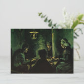 Studie für die Kartoffelfresser von Vincent van Go (Stehend Vorderseite)