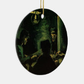 Studie für die Kartoffelfresser von Vincent van Go Keramikornament (Rechts)