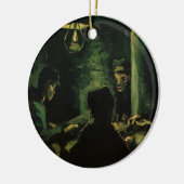 Studie für die Kartoffelfresser von Vincent van Go Keramikornament (Links)