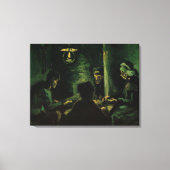 Studie für die Kartoffelfresser von Vincent van Go Leinwanddruck (Vorderseite)