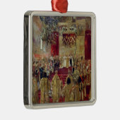 Studie für die Krönung des Zars Nicholas II Silbernes Ornament (Rechts)