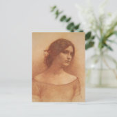 Studie für die Lady Clare Postkarte (Stehend Vorderseite)