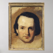 Studie für ein Portrait von Victor Hugo c.1836 Poster (Vorne)