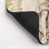 Studie für ein Reiterporträt Mousepad (Ecke)