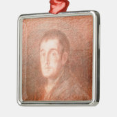 Studie für ein Reiterporträt Silbernes Ornament (Links)