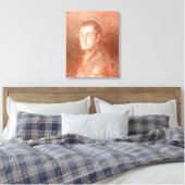 Studie für ein Reitportrait Leinwanddruck (Insitu (Schlafzimmer))