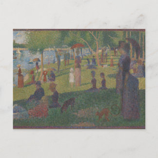 Studie für (Ein Sonntag auf La Grande Jatte) Postkarte