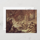 Studie für eine Gefängnisinszenierung Postkarte (Vorne/Hinten)