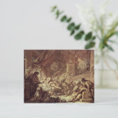 Studie für eine Gefängnisinszenierung Postkarte (Stehend Vorderseite)