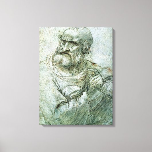 Studie für einen Apostel vom Letzten Abendmahl, c. Leinwanddruck (Vorderseite)