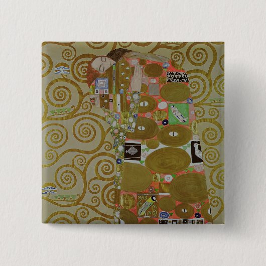 Studie für Erfüllung, c.1905-09 (w/c u. Gold auf Button (Vorderseite)