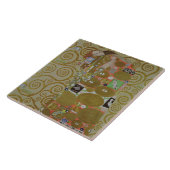 Studie für Erfüllung, c.1905-09 (w/c u. Gold auf Fliese (Seite)