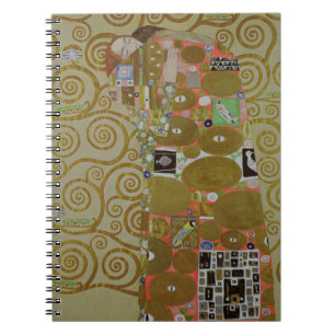 Studie für Erfüllung, c.1905-09 (w/c u. Gold auf Notizblock