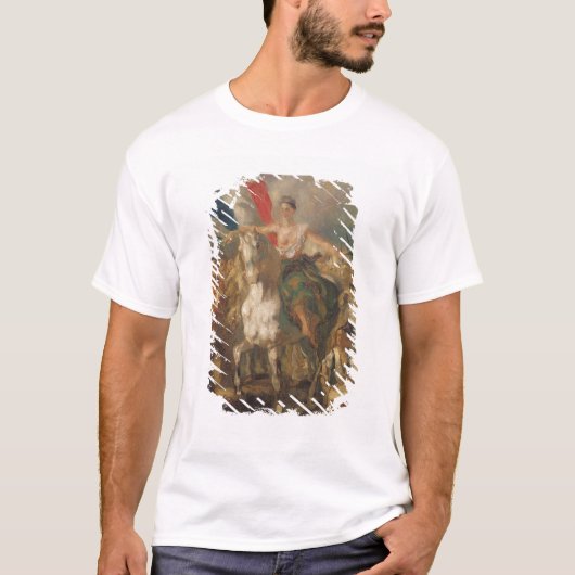 Studie für "Freiheit", 1830 T-Shirt (Vorderseite)