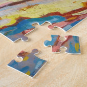 Studie für Herbstlandschaft mit Booten | Kandinsky Puzzle (Seite)