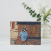 Studie für Hopi Weaver von Maynard Dixon Postkarte (Stehend Vorderseite)