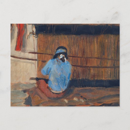 Studie für Hopi Weaver von Maynard Dixon Postkarte (Vorderseite)