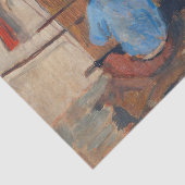 Studie für Hopi Weaver von Maynard Dixon Seidenpapier (Ausschnitt)