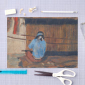 Studie für Hopi Weaver von Maynard Dixon Seidenpapier (Handwerk)