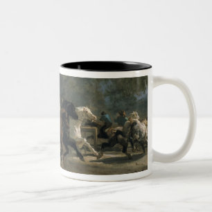 Studie für Horsemarket, 1900 Zweifarbige Tasse