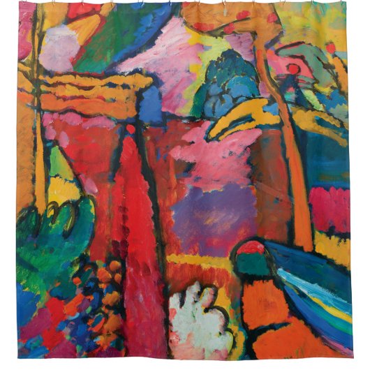 Studie für Improvisation V durch Wassily Kandinsky Duschvorhang (Vorderseite)