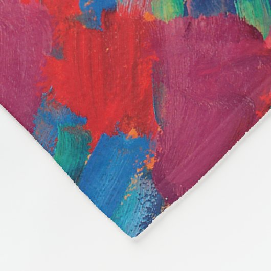 Studie für Improvisation V durch Wassily Kandinsky Fleecedecke (Ecke)