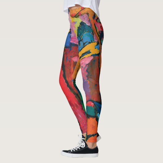 Studie für Improvisation V durch Wassily Kandinsky Leggings (Links)