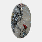 Studie für Julbacken (Weihnachten Ziege) 1911 Keramikornament (Rechts)