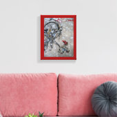 Studie für Julbacken (Weihnachten Ziege) 1911 Leinwanddruck (Insitu (Wohnzimmer))