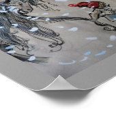 Studie für Julbacken (Weihnachten Ziege) 1911 Poster (Ecke)