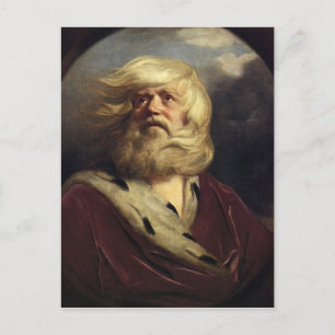 Studie für King Lear - Joshua Reynolds Postkarte