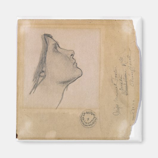 Studie für "Lamia", c.1904-05 (Bleistift auf Papie Magnet (Vorne)