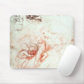Studie für Madonna alba, c.1508-09 Mousepad (Mit Mouse)